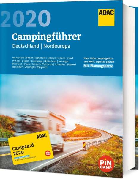 ADAC Campingführer Deutschland &amp; Nordeuropa 2020, Buch