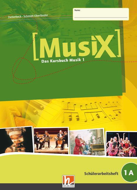 Detterbeck, M: MusiX - Das Kursbuch Musik 1. Schülerarb.5, Buch