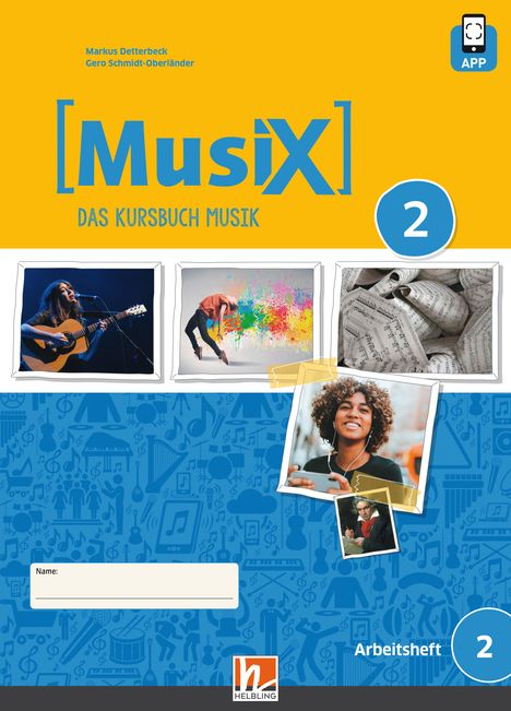 Markus Detterbeck: MusiX 2 (Ausgabe ab 2019) Arbeitsheft 2 inkl. Helbling Media App, Buch