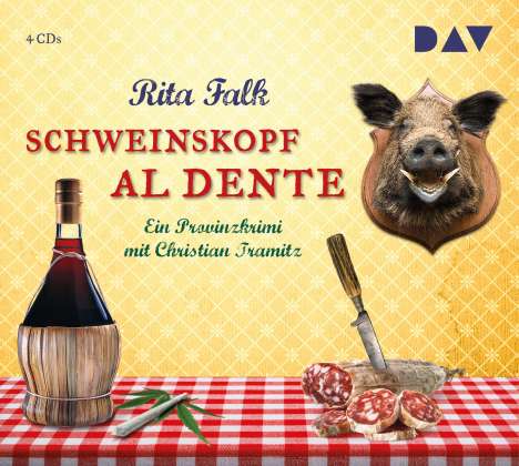 Rita Falk: Schweinskopf al dente, 4 CDs