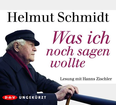 Helmut Schmidt: Was ich noch sagen wollte, 4 CDs