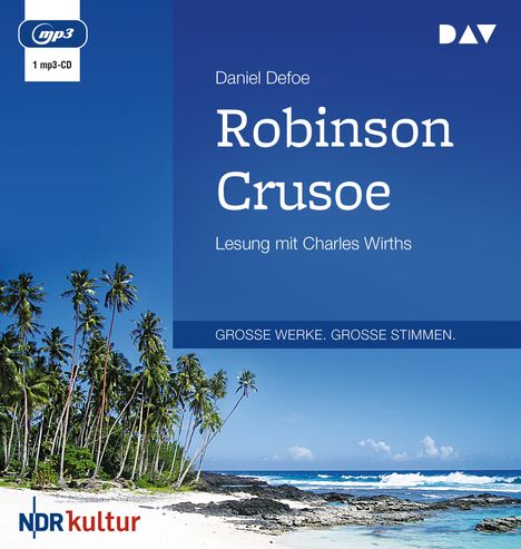 Daniel Defoe: Robinson Crusoe, MP3-CD