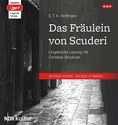 Ernst Theodor Amadeus Hoffmann: Das Fräulein von Scuderi, MP3-CD