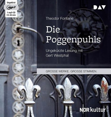 Theodor Fontane: Die Poggenpuhls, MP3-CD