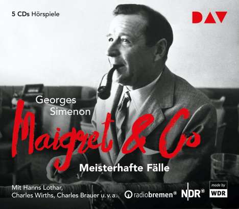 Georges Simenon: Maigret &amp; Co - Meisterhafte Fälle, 5 CDs