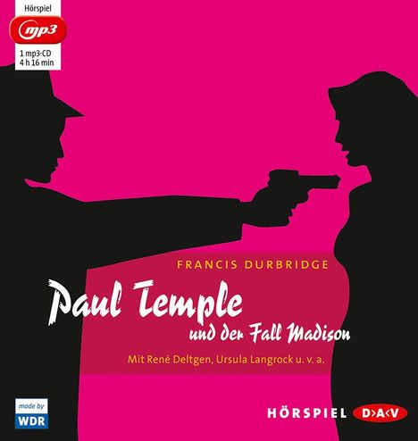 Francis Durbridge: Paul Temple und der Fall Madison, MP3-CD