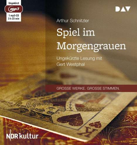 Arthur Schnitzler: Spiel im Morgengrauen, MP3-CD