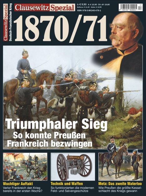 Stefan Krüger: Krüger, S: Clausewitz Spezial 17/Dt.-Frz. Krieg 1870/71, Buch
