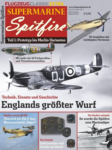 Wolfgang Mühlbauer: Flugzeug Classic Extra 8 / Spitfire, Buch