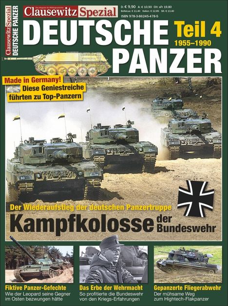 Clausewitz Spezial 23. Deutsche Panzer Teil 4, Buch