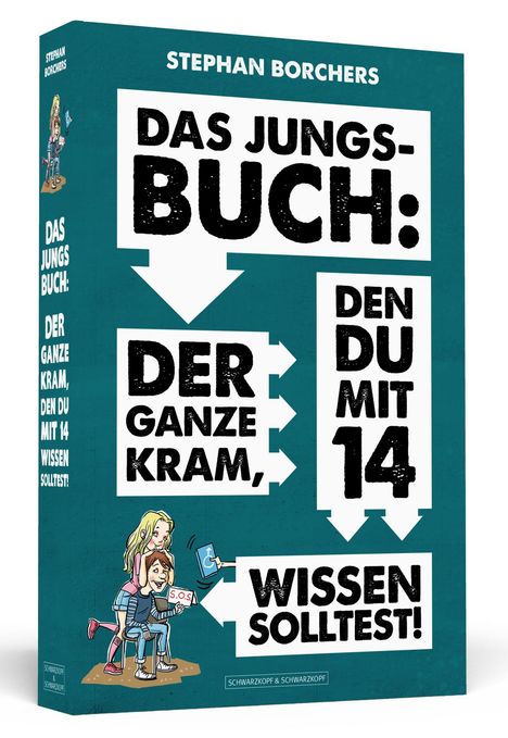 Stephan Borchers: Das Jungs-Buch: Der ganze Kram, den du mit 14 wissen solltest, Buch