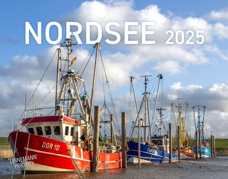 Nordsee 2025 Großformat-Kalender 58 x 45,5 cm, Kalender