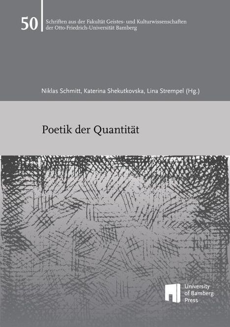 Poetik der Quantität, Buch