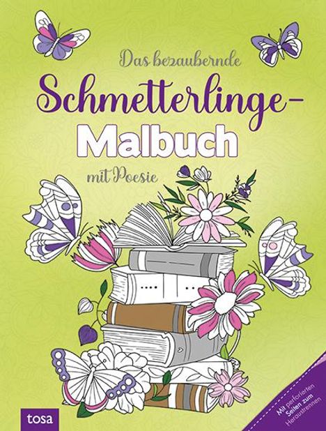 Das bezaubernde Schmetterlinge Malbuch, Buch