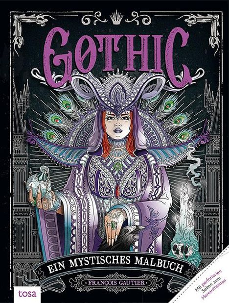 Gothic - Ein mystisches Malbuch, Buch