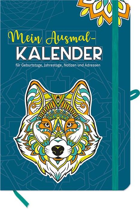 Mein Ausmal-Kalender, Kalender