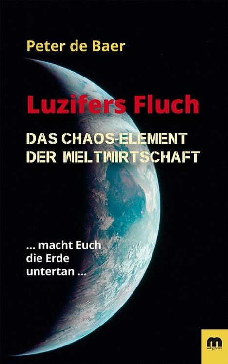 Peter De Baer: Luzifers Fluch, Buch