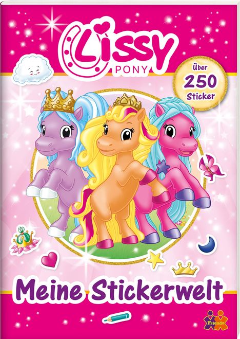 Lissy PONY. Meine Stickerwelt, Buch