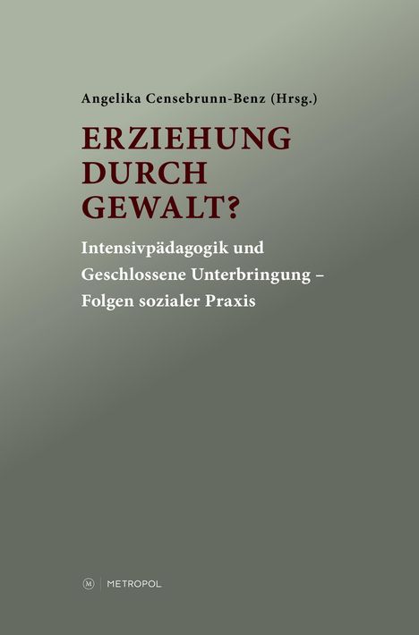 Erziehung durch Gewalt?, Buch