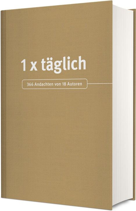 1x täglich, Buch