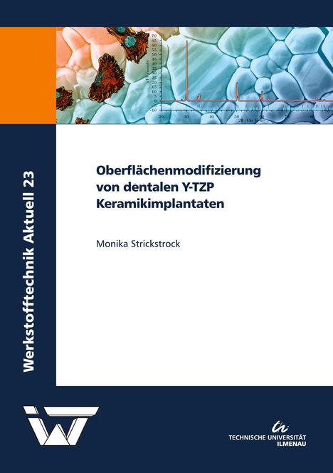 Monika Strickstrock: Oberflächenmodifizierung von dentalen Y-TZP Keramikimplantaten, Buch
