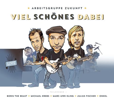 Marc-Uwe Kling, Michael Krebs &amp; Julius Fischer: Viel Schönes dabei: Live, CD