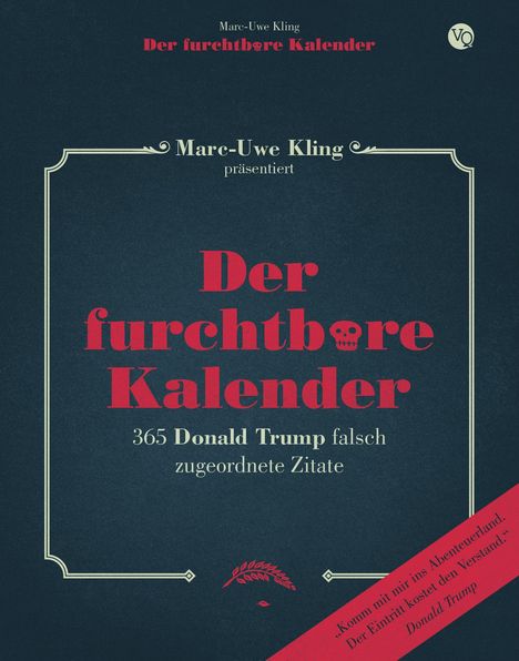 Marc-Uwe Kling: Der furchtbare Kalender, Kalender