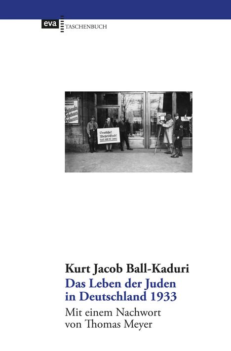 Kurt Jacob Ball-Kaduri: Das Leben der Juden in Deutschland 1933, Buch