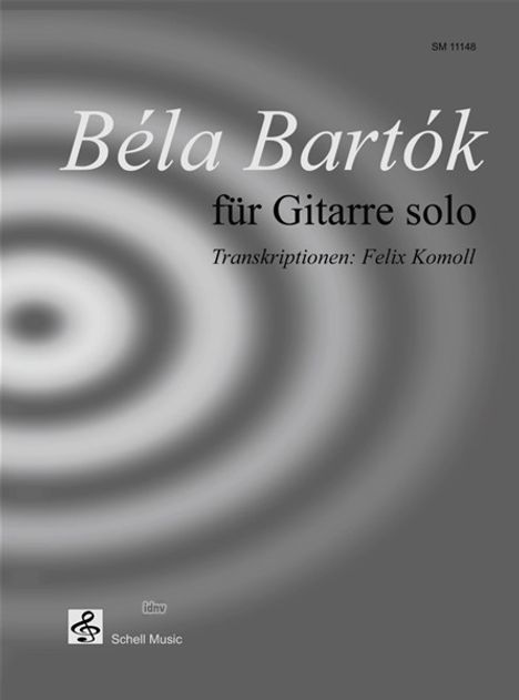 Bartók, B: Béla Bartók für Gitarre Solo, Buch