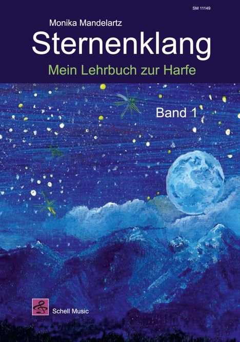 Monika Mandelartz: Sternenklang. Mein Lehrbuch zur Harfe Band 1, Noten