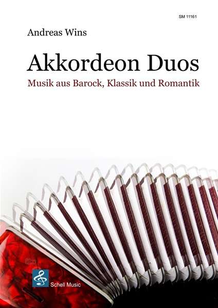 Musik aus Barock, Klassik und Romantik für Akkordeon-Duo, Buch