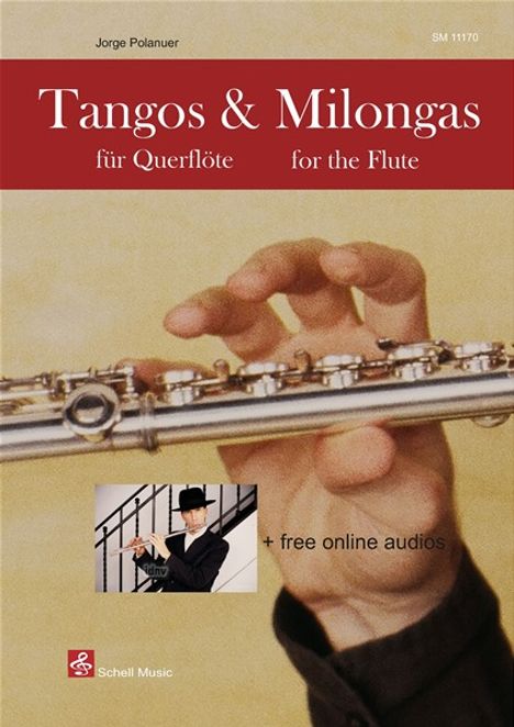 Jorge Polanuer: Tangos &amp; Milongas für Querflöte "+ free online audio", Noten