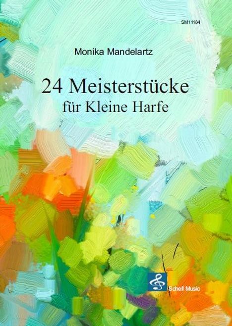 24 Meisterstücke für Kleine Harfe, Buch