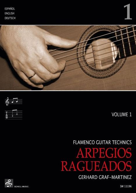 Flamenco Guitar Technics 1, Noten