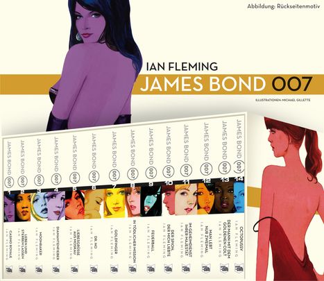 Ian Fleming: James Bond. Gesamtbox, Buch