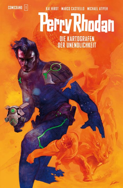 Kai Hirdt: Perry Rhodan Comic 1: Die Kartografen der Unendlichkeit 1, Buch