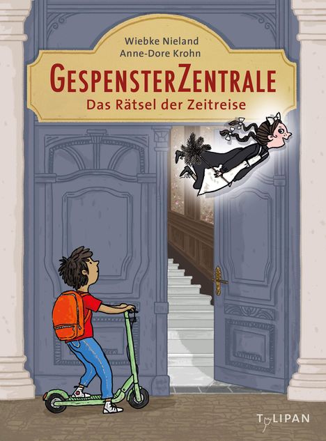 Wiebke Nieland: Gespensterzentrale. Lotte und das Rätsel der Zeitreise, Buch