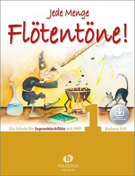 Jede Menge Flötentöne! 1 (mit Audio-Download), Buch