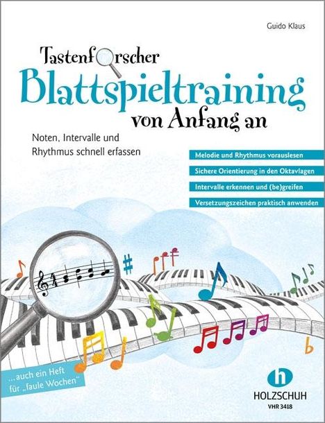 Tastenforscher - Blattspieltraining von Anfang an, Buch