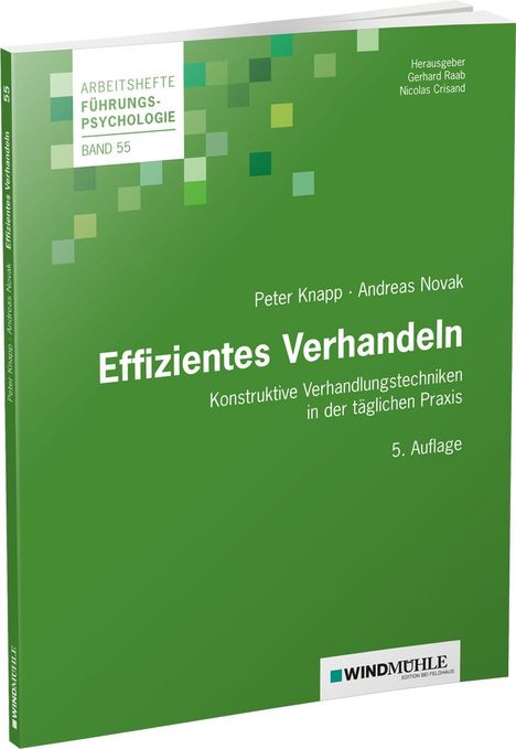 Peter Knapp: Effizientes Verhandeln, Buch