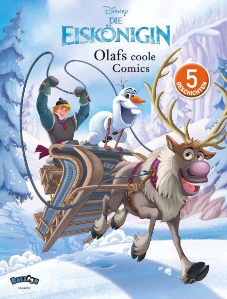 Disney: Die Eiskönigin - Olafs coole Comics, Buch