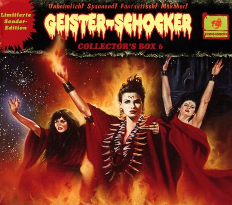 Geister-Schocker Collector's Box 6 (Folge 14-16), 3 CDs