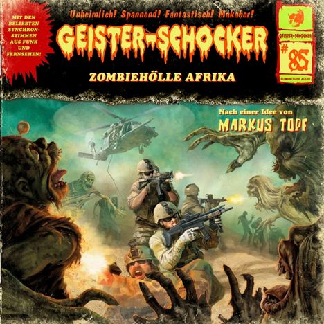 Geister-Schocker (85) Zombiehölle Afrika, CD