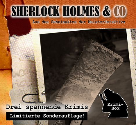 Sherlock Holmes &amp; Co - Die Krimi Box 10, 3 CDs