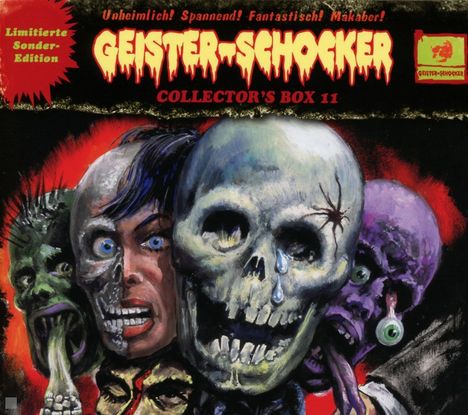 Geister-Schocker Collector's Box 11 (Folge 29-31), 3 CDs