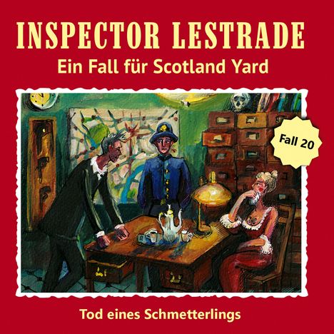 Andreas Masuth: Inspector Lestrade CD 20: Tod eines Schmetterlings, CD
