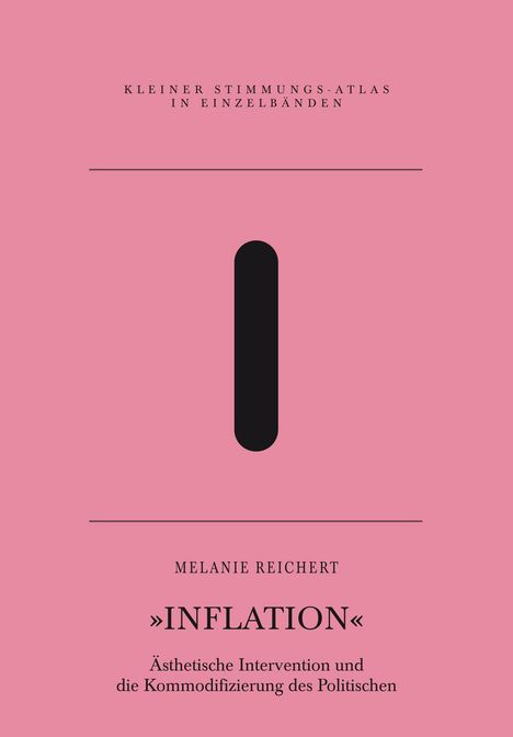 Melanie Reichert: Inflation, Buch