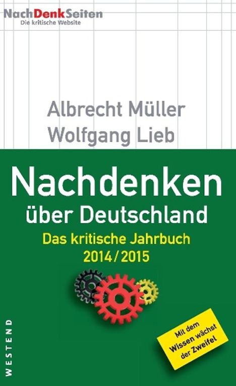 Albrecht Müller: Müller, A: Nachdenken über Deutschland, Buch
