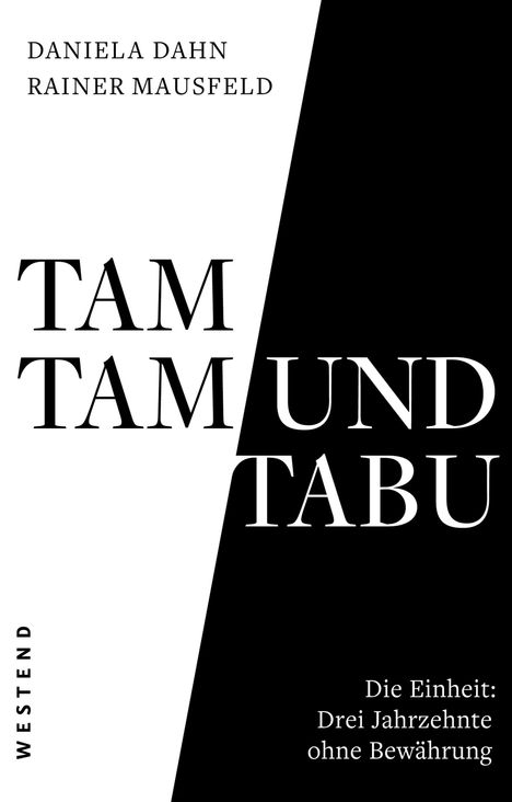 Daniela Dahn: Tamtam und Tabu, Buch