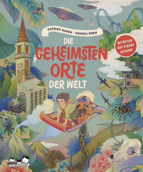 Patrick Makin: Die geheimsten Orte der Welt, Buch